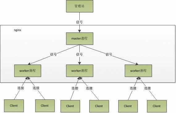 nginx 进程模型 图片来自网络