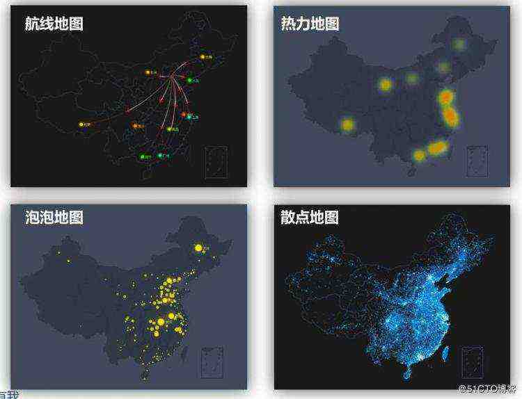 数据可视化神器-精彩的地图可视化展示