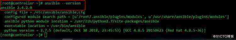 Ansible之controller主机安装Ansible
