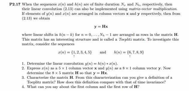 《DSP using MATLAB》Problem 2.17