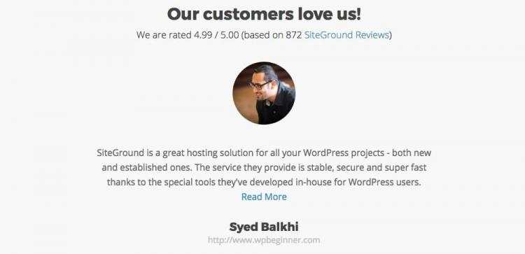 SiteGround Review: Customer Satisfaction