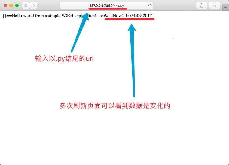 Web动态服务器Python基本实现
