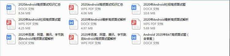 Android资料！带你一步一步深入Handler源码，完整版开放下载