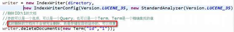 *lucene索引_的删除和更新