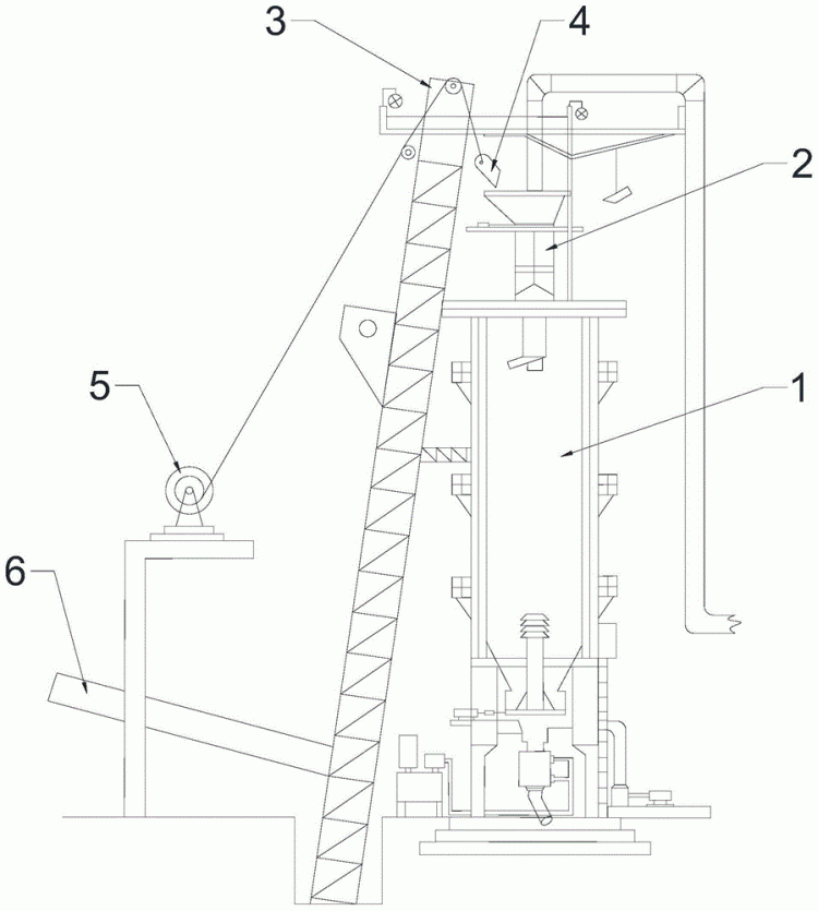 《石灰窑计算机控制上料,一种石灰窑安全上料系统的制作方法》
