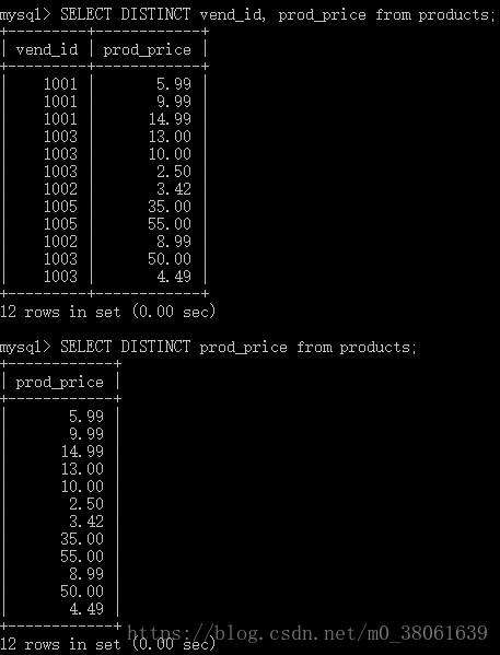 《MySQL select操作大全(选择SELECT&排序ORDER&降序ORDER&选择个数LIMIT)》