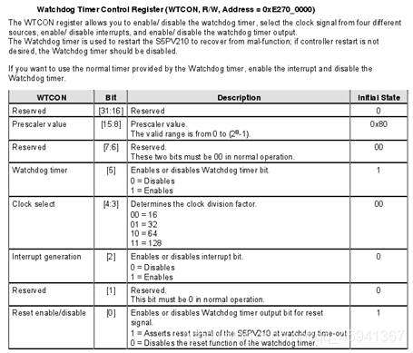 《ARM：嵌入式系统之WDT中断实验》