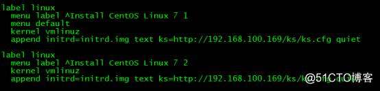 Centos-7.3配置PXE+kickstart无人值守安装