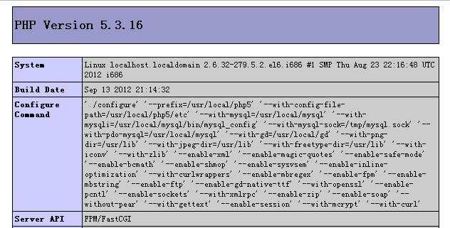 CentOS6.4下编译安装配置nginx1.2.3+php5.3.16+mysql5.5.27+memcached1.4.5