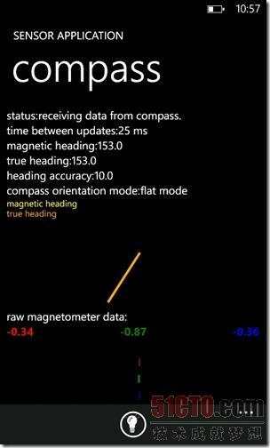 Windows Phone 7数字罗盘使用指南