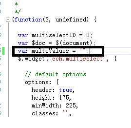《Jquery 多选下拉列表插件jquery multiselect》