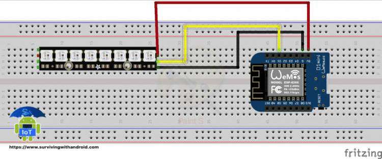 具有Firebase实时数据库的ESP8266（ESP32）：IoT控制的RGB LED